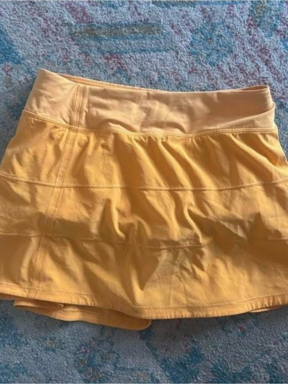 lululemon athletica Yellow A-Line Skirt